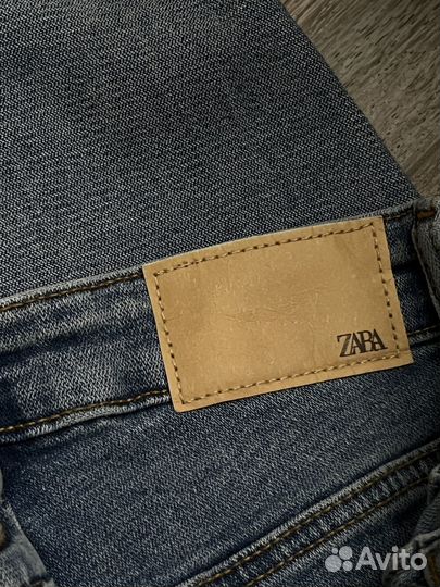 Джинсы zara skinny 34