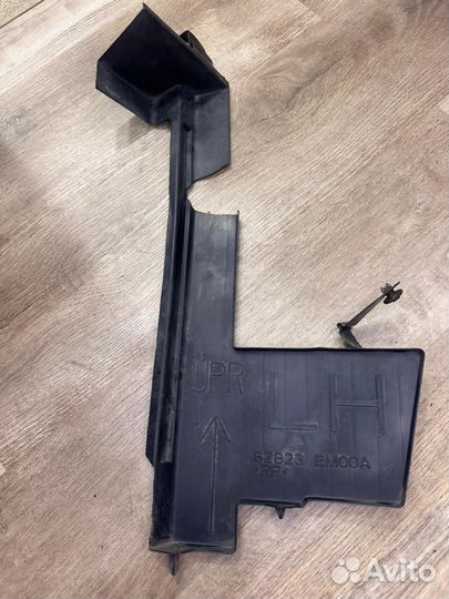 Дефлектор радиатора левый Nissan Tiida хэтчбек