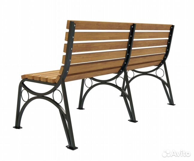 Скамейка стальная «Бульвар» без подлокотников 3,0 м