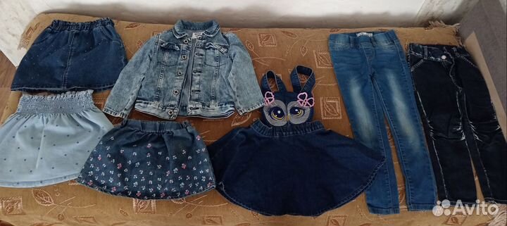 Джинсовые вещи на девочку