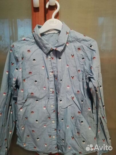 Праздничная детская рубашка на мальчика