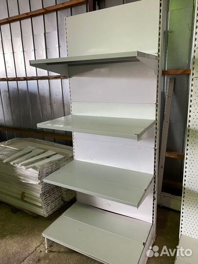 Пристенные и угловые стеллажи