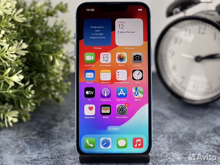 iPhone 13 128Gb Нет WiFi, Bluetooth, Сети Sim