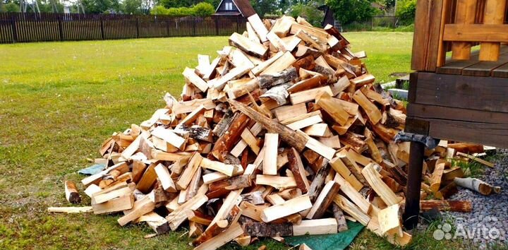 Дрова Осина подготовленные с доставкой любого объе