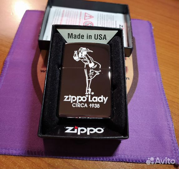 Zippo Lady Circa 1935 (original USA) зажигалка