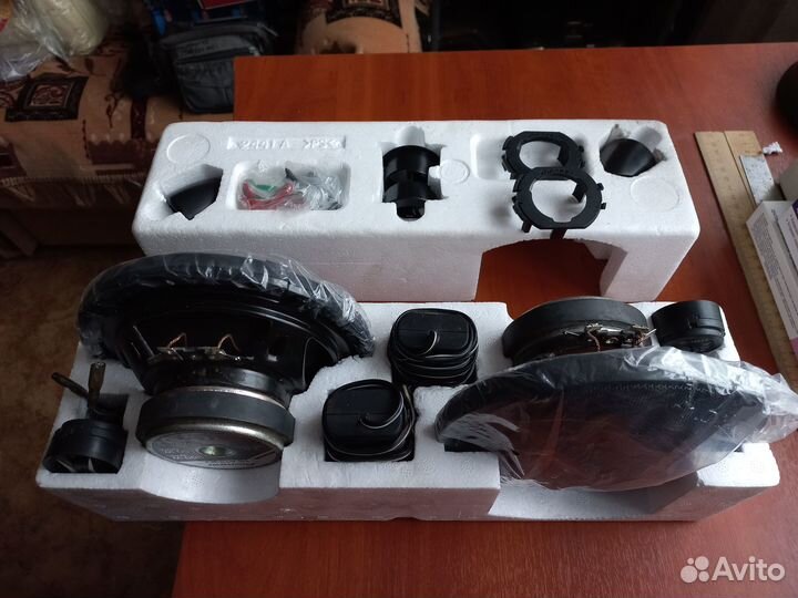 Магнитола и колоки (компоненты + овалы) Pioneer