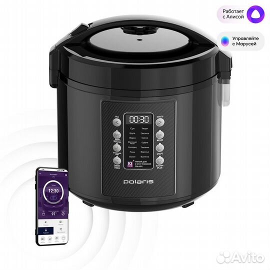 Мультиварка Polaris PMC 0521 IQ Home, черный
