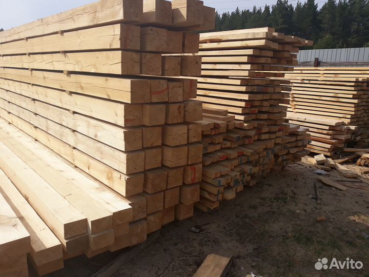 Пиломатериалы брус доска