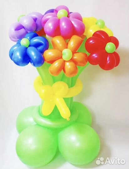 Шарики надувные длинные для моделирования