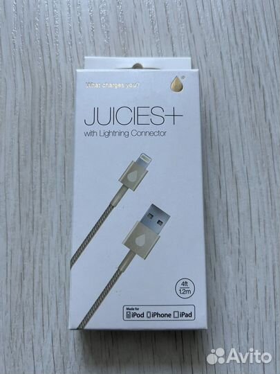Оригинальный Lightning кабель Juicies+