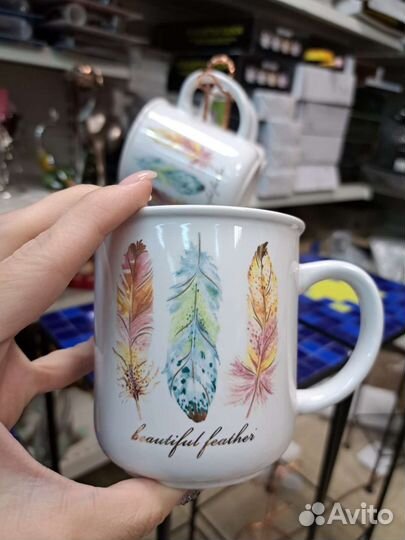 Набор кружек на подставке