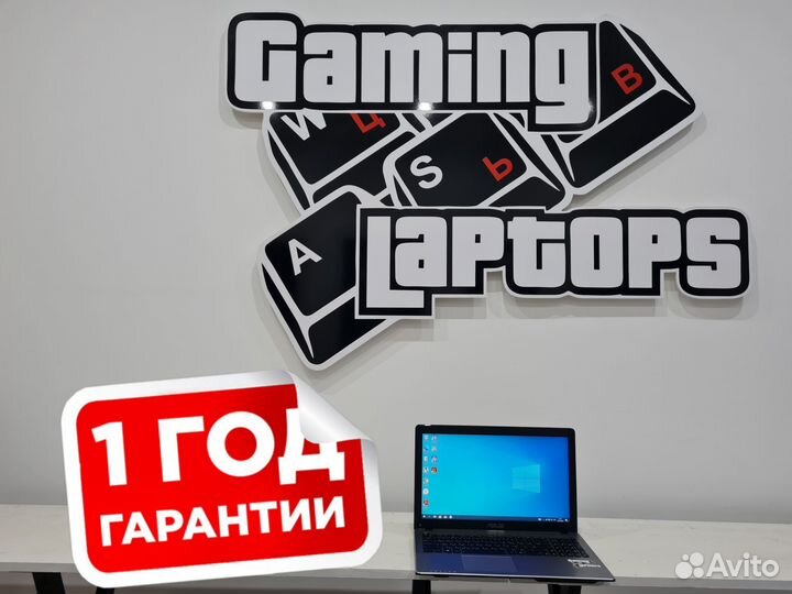 Мощный ноутбук Asus 15.6 i7-4500u