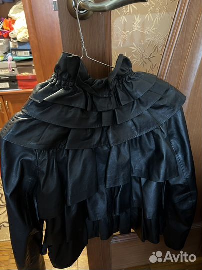 Paolo conte кожанная куртка