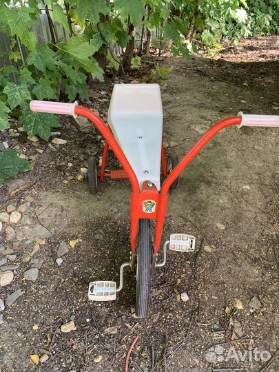 Детский трехколесный велосипед СССР