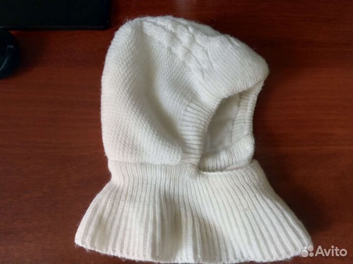 Шапка шлем для новорожденных