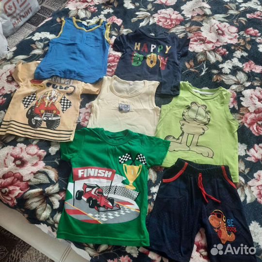 Вещи пакетом на мальчика от 6мес. до 4 лет