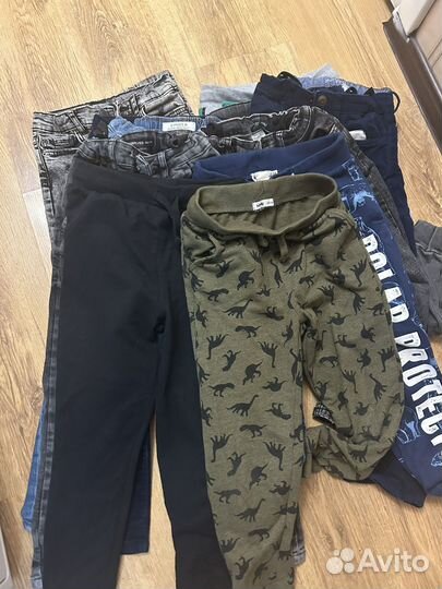 Пакет брюк 122-128 zara, HM и та