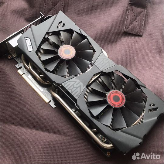 Видеокарта asus Radeon R9 280 strix