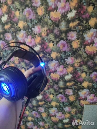 Наушники Avalon RGB с микрофоном