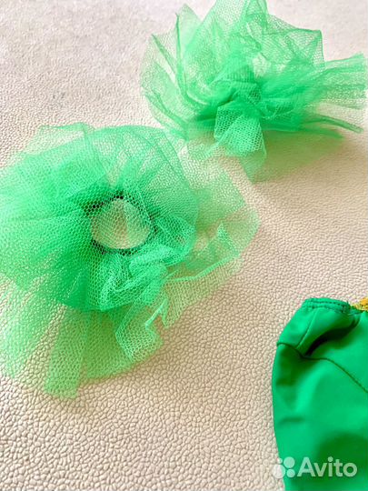 Новогодний костюм Лягушка 3 4 года 104 110 зеленый