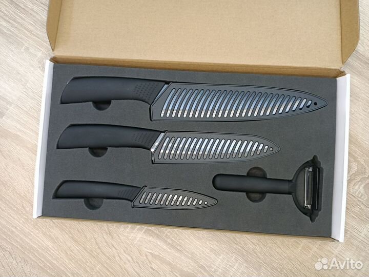 Набор керамических ножей Xiaomi 4в1 Huo Hou Nano