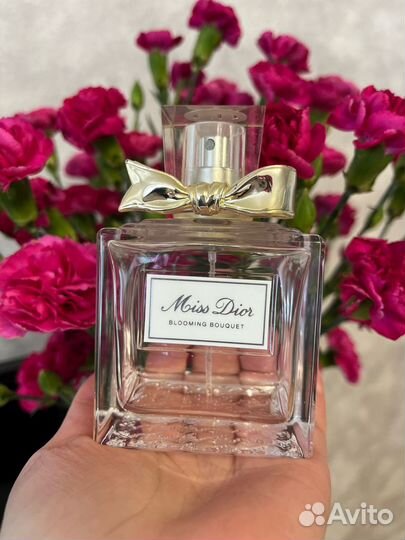 Пустой флакон от духов Miss Dior Blooming Bouquet