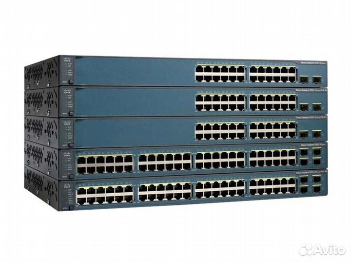 Коммутатор Cisco Catalyst 3560V2 48 10/100 PoE + 4