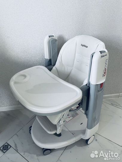 Стульчик Peg-perego Tatamia Follow Me Latte New