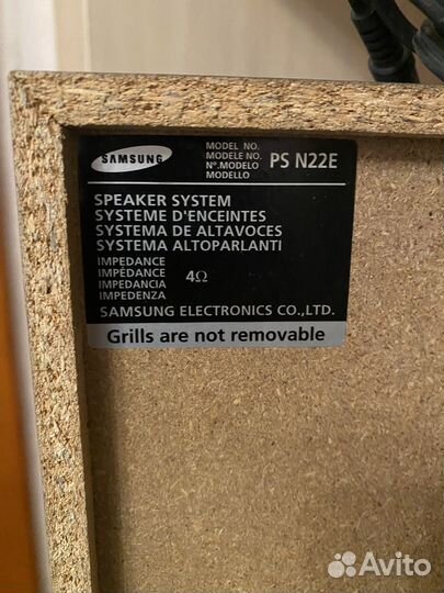 Колонки samsung PS N22E