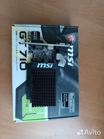 Видеокарта Nvidia GeForce gt 710 2GB