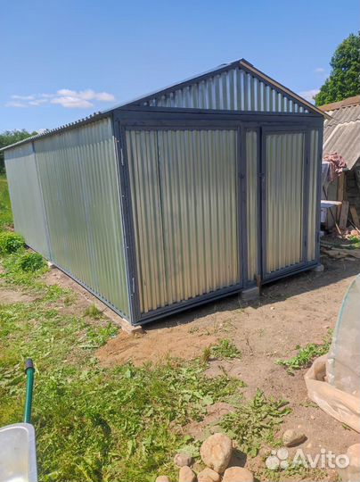 Гараж-ракушка / Пенал металлический