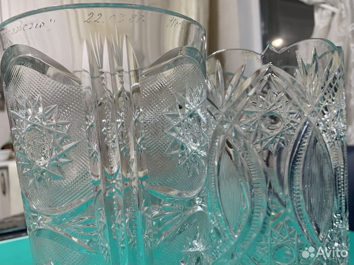 Ваза хрусталь СССР