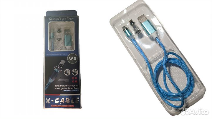 Кабель для зарядки телефона (магнитный)