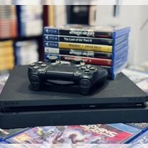 Sony PS4 прошитая с играми гарантия 1 год