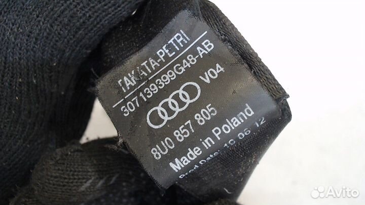 Ремень безопасности Audi Q3, 2012