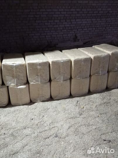 Стружка сухая брикетированная