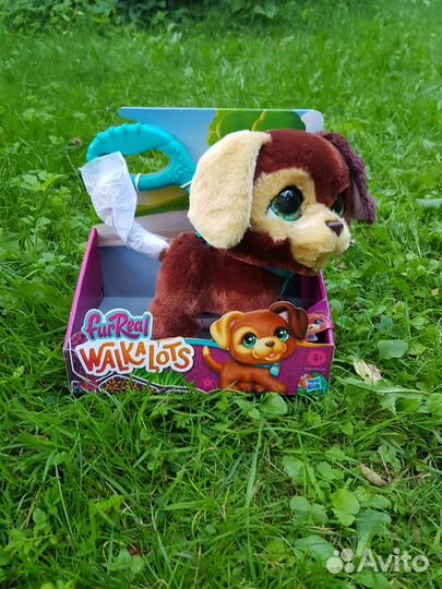 Интерактивная игрушка собака Real Fur, Walkalots