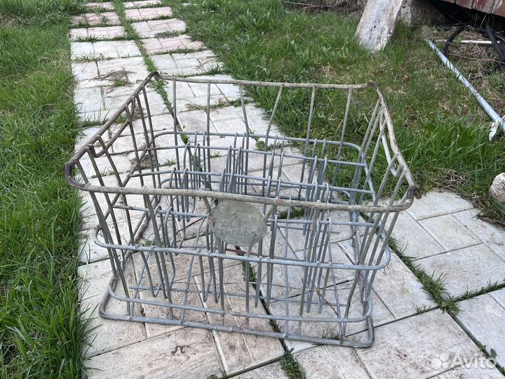 Ящик для молочных бутылок СССР