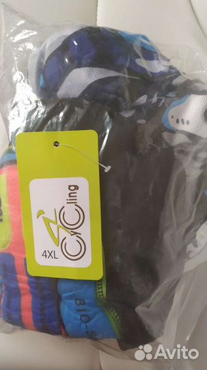 Велокостюм (штаны с подушкой) 4XL(новый)