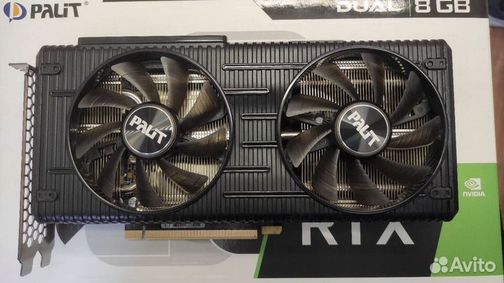 Видеокарта GeForce RTX 3050 8Gb Palit гарантия DNS