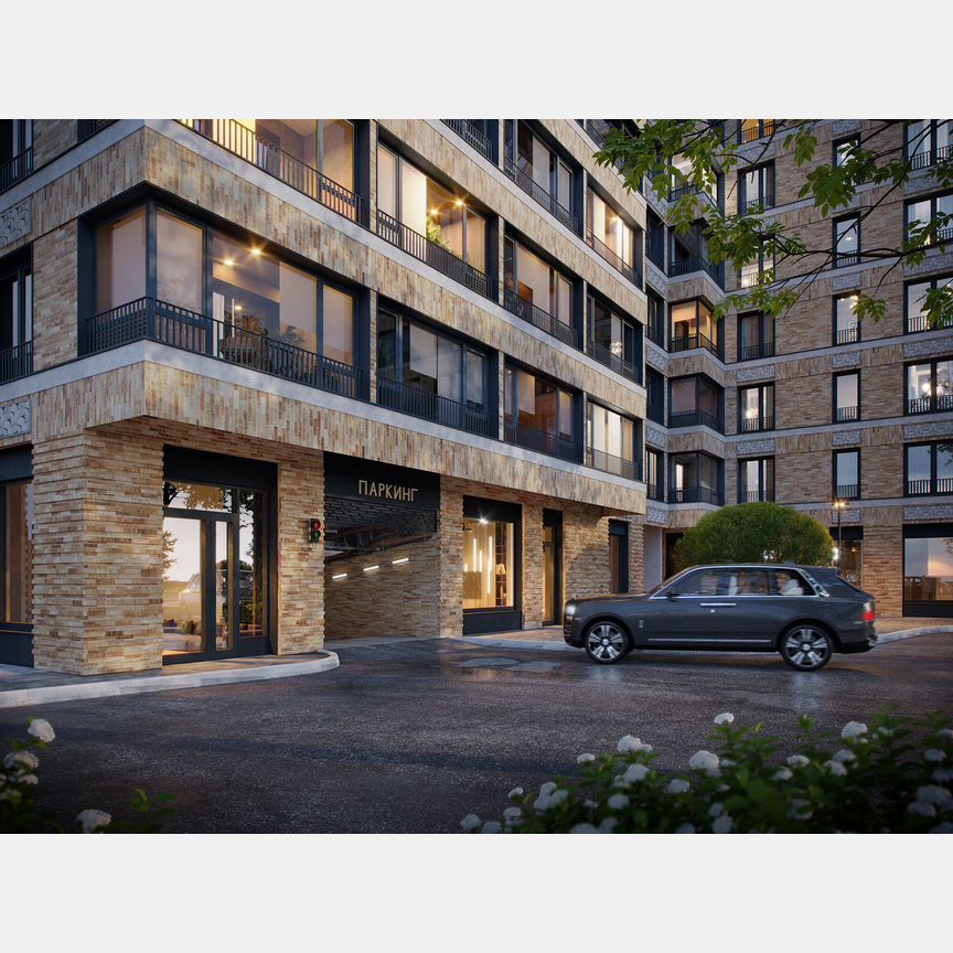 3-к. квартира, 85,7 м², 2/10 эт.
