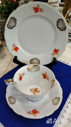 Антиквариат, чай/кофе трио