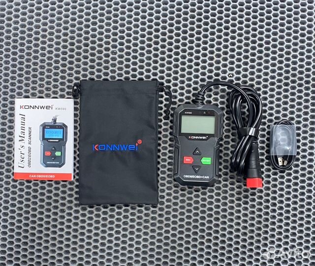 Диагностический сканер OBD II OBD2 Konnwei KW590