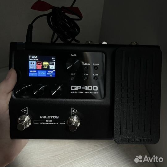 Гитарный процессор valeton gp 100