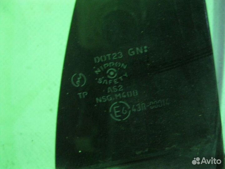 Стекло двери задней левой Mazda 6 (GG) 2002-2007