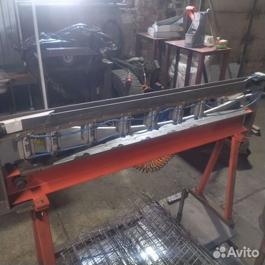 Участок для работы с оцинкованным листом