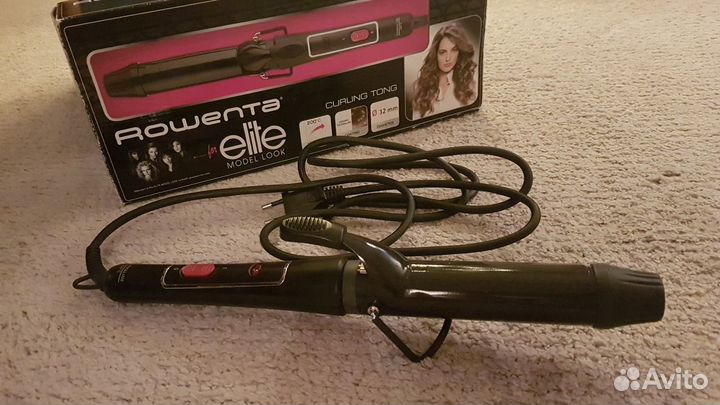 Электрощипцы для волос Rowenta Elite Model look
