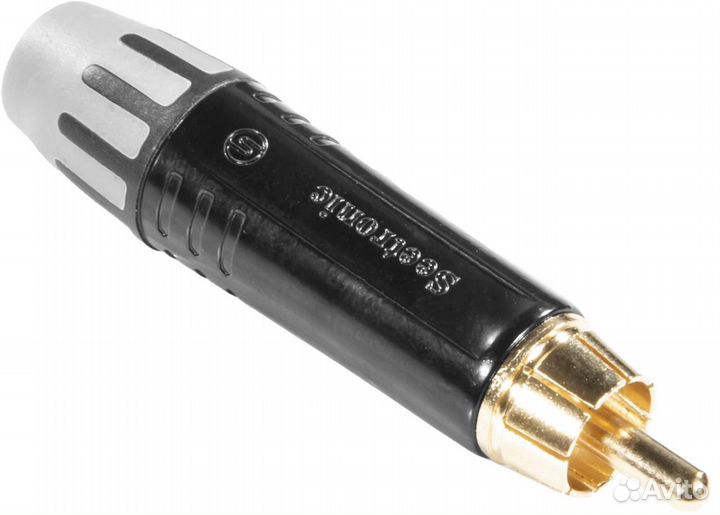 Proaudio INF12437L01, небалансный аудио кабель, RCA-папа - Jack 6.3 папа (моно), разъемы Seetronic