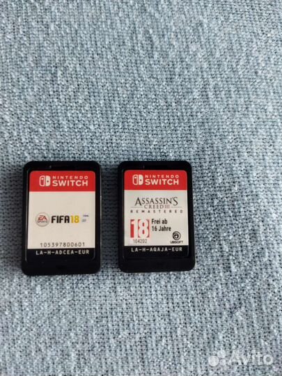 Картриджи nintendo switch