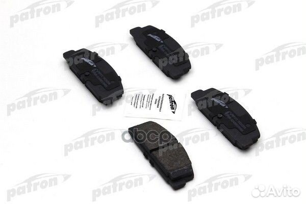 Patron Колодки тормозные дисковые задн mazda: 3